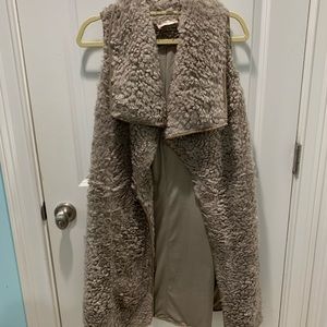Long Brown Vest